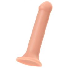 Телесный фаллос на присоске Silicone Bendable Dildo XL - 20 см. (191411)