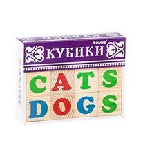 Кубики ТОМИК Алфавит английский (12 шт)