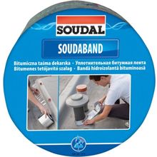 Soudal Soudaband 100 мм*10 м 1.5 мм коричневая