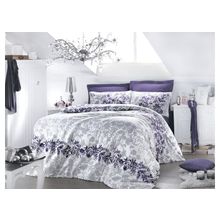 Issimo Постельное белье Violetta White-Violet (сем.)