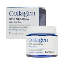 Крем суперувлажняющий с коллагеном FarmStay Collagen Super Aqua Cream 80мл