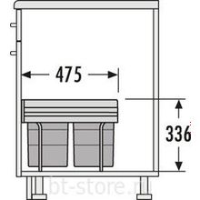 Система сортировки Hailo Space Saving 3642131