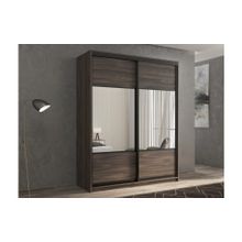 РВ-мебель Шкаф-купе 2-х дверный Кааппи 6 Орех Тьеполло 160х45х230 см