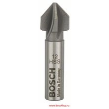 Bosch Конусный зенкер HSS DIN 335 12х40 мм с 5 режущими кромками DIY (2609255118 , 2.609.255.118)