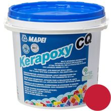 МАПЕЙ Керапокси CQ 165 затирка эпоксидная красная вишня (3кг)   MAPEI Kerapoxy CQ 165 затирка эпоксидная для швов плитки красная вишня (3кг)