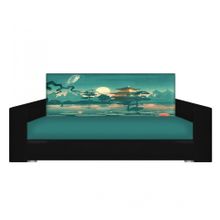 Диван японский стиль 8 флок фото-принт 120 ППУ