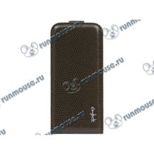 Чехол NavJack "Vellum J019-09" для Apple iPhone 5, коричневый [112630]