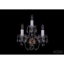 Bohemia Ivele Crystal 1402B 2+1 141 Pa бра (настенный светильник хрустальный)