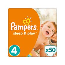 Pampers Sleep and Play Maxi (7-14 кг) 50 шт.