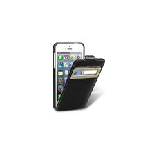 Кожаный чехол для iPhone 5 Melkco ID Type (Black LC)