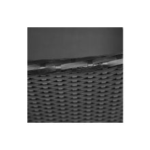 Tetchair Обеденный сет (стол+4стула) (mod. 210036), черный, ткань: DB-16, серый