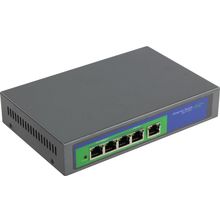 Коммутатор Orient    SWP-6504POE PS    PoE Switch (4UTP 10   100Mbps PoE, 1Uplink)