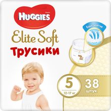 Huggies Elite Soft 38 трусиков в пачке 12 17 кг