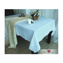 Valtery Скатерть Peach Цвет: Экрю (200х220 см)