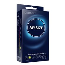 Презервативы MY.SIZE размер 49 - 10 шт. прозрачный