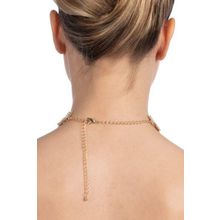 Золотистое украшение на шею COLLIER EMMA OR