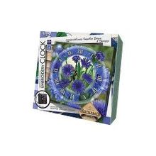 Данко-Тойс Набор для творчества Embroidery clock Креативные часы Васильки