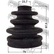 Пыльник Шруса Внешнего (Комплект) Toyota Corolla Sed Cp Wg Ae10# Ce100 Ee10# 1991.08-2001.11 [Gr] 79*97.5*23.7 Мм Febest арт. 0117090