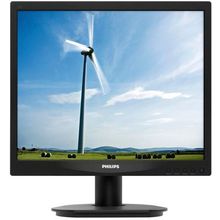 Монитор LCD PHILIPS 17" 17S4LSB 10(62) Black {1280x1024, 250, 5ms, 10000000:1, 170 160, D-Sub, DVI}