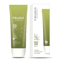 Крем для лица солнезащитный восстанавливающий с авокадо SPF50+ PA++++ Frudia Avocado Greenery Relief Sun Cream 50г