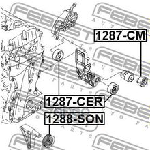 Ролик Натяжной Приводного Ремня Hyundai Santa Fe 06 (Cm) 2006-2012 Febest арт. 1287CM