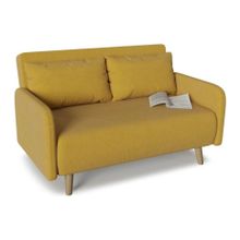 Смарт Диван-кровать трансформер Cardiff улитка Yellow