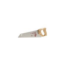 Ножовка ЗУБР "ЭКСПЕРТ"  для тонкого пиления, прямой мелкий закаленный зуб, деревянная ручка, шаг зуба 2,3мм, 350мм