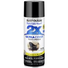 Rust-Oleum Painters Touch 2X Ultra Cover 340 г черная глянцевая