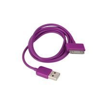 noname USB дата-кабель для iPad iPod iPhone фиолетовый