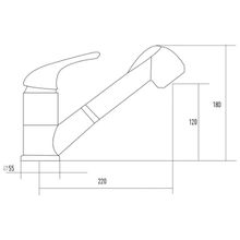 Kuppersberg Смеситель Kuppersberg VIDA KG2580 WHITE