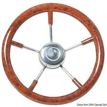 Osculati Steering wheel root coated 350 mm, 45.132.35