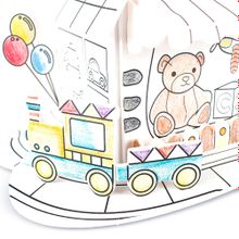 CubicFun Cubic Fun P693h Кубик фан Пазл-раскраска Игрушечный домик (5 фломастеров в комплекте) P693h