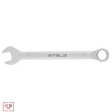 Stels Ключ комбинированный, 17 мм, CrV, матовый хром Stels