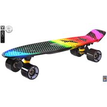 401G-O Скейтборд Y-SCOO Fishskateboard Print 22" винил 56,6х15 с сумкой Offshore