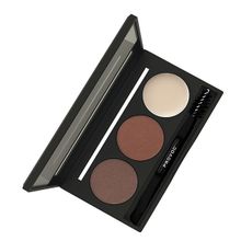 Набор теней для бровей #03 цвет Коричневый Provoc EyeBrowns Brow Palette True Brown