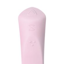 Нежно-розовый гибкий водонепроницаемый вибратор Sirens Venus - 22 см. нежно-розовый