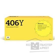 T2 CLT-Y406S Картридж  TC-S406Y для Samsung CLP-365 CLX-3300 3305 Xpress C410 1000 стр. желтый, с чипом