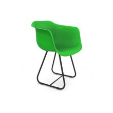 Слайн Стул Sheffilton SHT-ST31 S38 зеленый черный муар