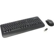 MICROSOFT Wireless Desktop 2000 (M7J-00012) комплект клавиатура и мышь беспроводные, цвет черный, USB