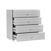 Система Мебели Детская Монако-4 белое дерево