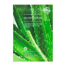 Маска для лица смягчающая с алоэ Secret Nature Soothing Aloe Mask Sheet 5шт