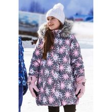Reike Куртка для девочки Reike Winter stars grey 39 446 010 WSR grey