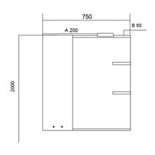 Mixline Мебель для ванной Этьен 80 L