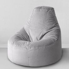 MyPuff кресло пуф Люкс Сталь, размер Комфорт, мебельная ткань: bn_460