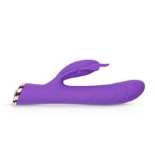 Фиолетовый вибратор-кролик The Princess Butterfly Vibrator - 20,5 см. (233153)