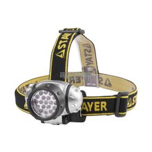 Фонарь налобный светодиодный, 4 режима Stayer "Standard" 56570 (19LED, 3ААА)