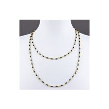 Бусики-Колечки Бусы Перламутр, хрусталь "Астро" арт.П4394