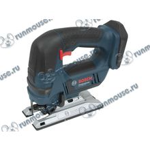 Электролобзик Bosch "GST 18 V-LI B Professional" 06015A6100, аккум. (Li-Ion 18В, 2700ход. мин.) (без аккум.) [133046]