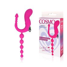 Bior toys Розовый универсальный вибромассажер COSMO (розовый)