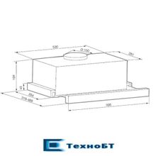 Встраиваемая вытяжка Graude DHF 60.0 E